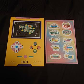 Amazon.co.jp: NiziU Press Play 2種セット ステッカー